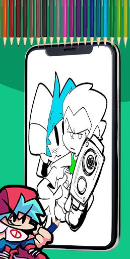 Friday night Funking coloring book 2021