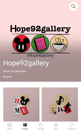 Android application Hope92gallery screenshort