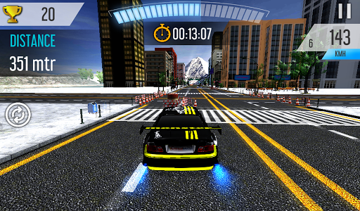 Racing in mountain Screen 3