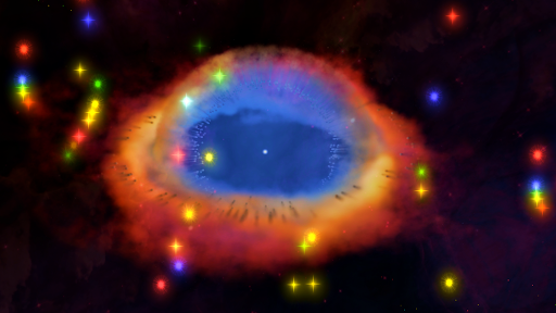 Screenshot of Nebula Music Visualizer