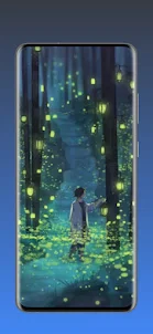 Fireflies 4K Wallpaper HD