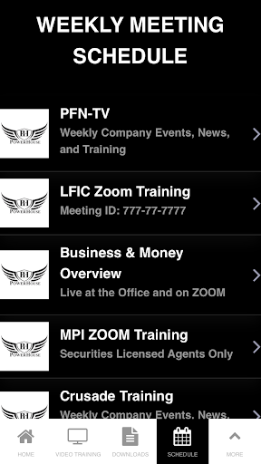 Android application PowerHouse Baseshop screenshort