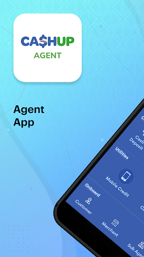 Android application CashUp Agent screenshort