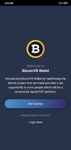 Android application BitcoinVB Wallet screenshort