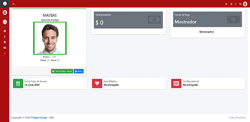 Talleres Parana Sede Virtual Screen 2