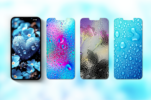 Android application Drop Water wallpapers screenshort