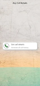 Any call details history 2023