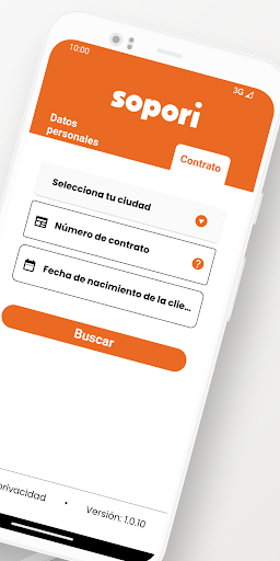 Sopori Móvil Screen 2
