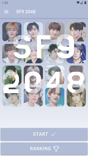 Android application SF9 2048 Game screenshort