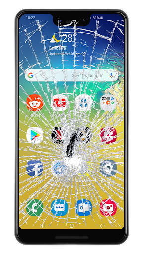 Cracked Screen Prank Screen 2