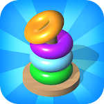 Hoops Color Sort - Color Stack Puzzle Free Games Apk