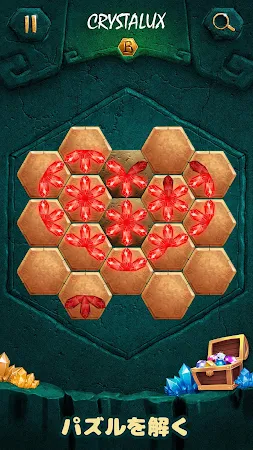 Game screenshot Crystalux: Zen Match Puzzle mod apk