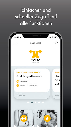 Android application medo.coach® 3 screenshort