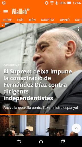 Anteprima dell'app
