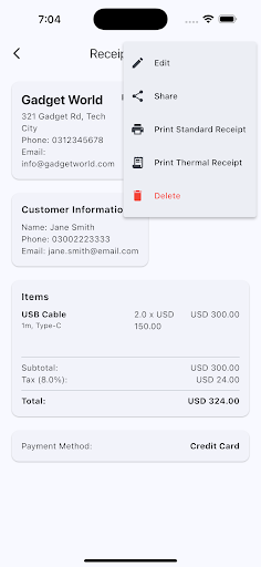 App preview