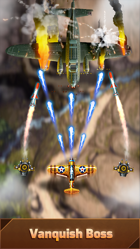 Sky Invader: WW2 shooting game 1.4.0 screenshots 1