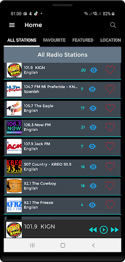 Radio Wyoming USA Screen 3