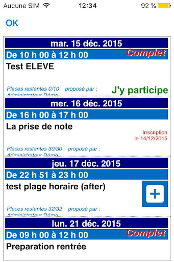 AP-Prof (élèves) Screen 2