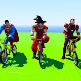 Super Heroes Hill Climbing Race Free icon