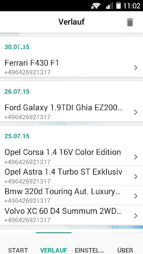 PAS Dial Screen 3