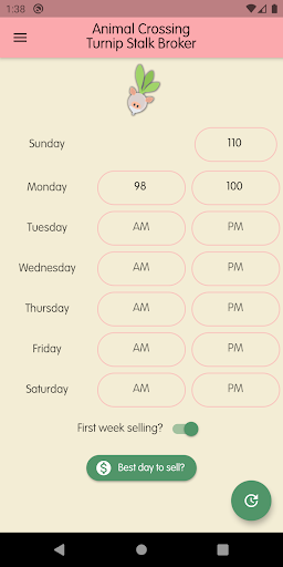 Android application AC Turnip Stalk Broker screenshort