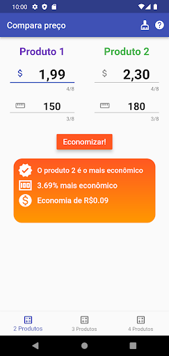Compara Preço Screen 2