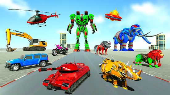 Tank Robot Car Games - Multi Robot Transformation  Screenshots 13