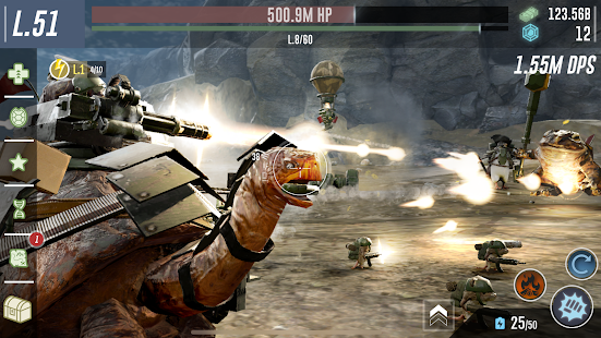 War Tortoise 2 - Idle Exploration Shooter Varies with device screenshots 17