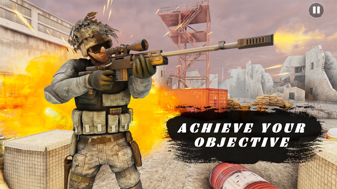 Screenshot 16 Juegos de francotiradores de la guerra mundial ww2 android