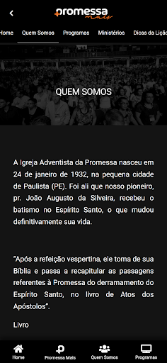 PROMESSA MAIS Screen 3