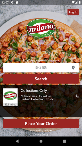 Milano Pizza Screen 2