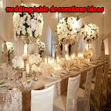 wedding table decorations ideas icon