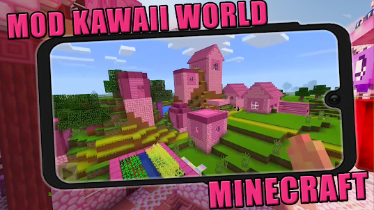 Minecraft のかわいい世界 mod Kawaii