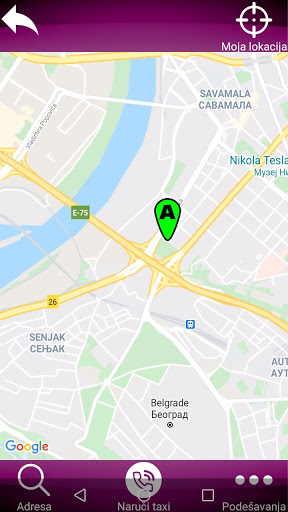 Android application Halo City Taxi Novi Pazar screenshort