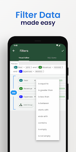 CSV File Viewer - Smart CSV Screenshot 3 - AppWisp.com