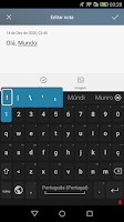 screenshot of Portuguese for AnySoftKeyboard