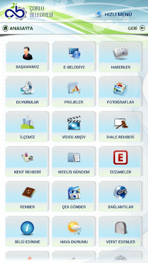 Çorlu Belediyesi Screen 2