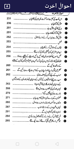 Ahwale Akhirat Islamic Urdu book offline
