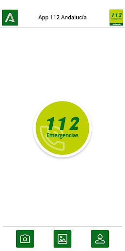 Android application 112 Andalucía screenshort