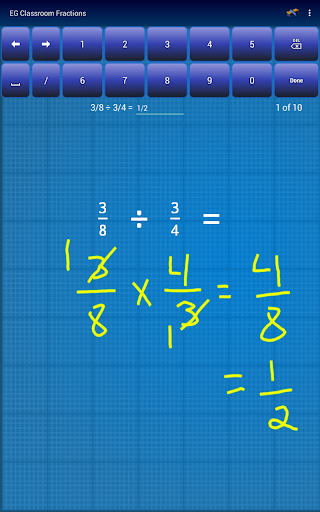 EG Classroom Fractions™ Demo Screen 3