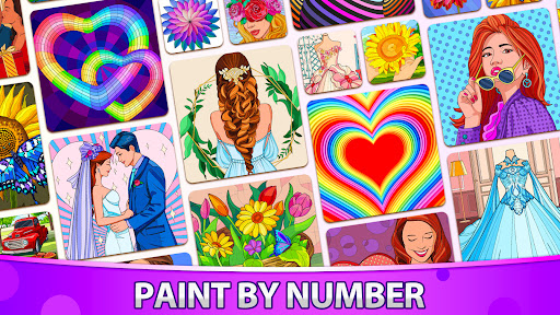ColorPlanet® Paint by Number  screenshots 1