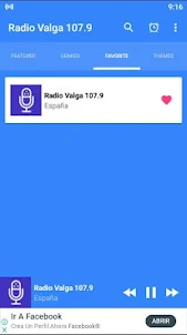 Radio Valga 107.9 App ES