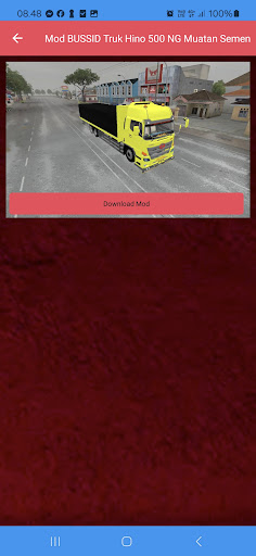 Mod Truck Kontainer Kemas Screen 2
