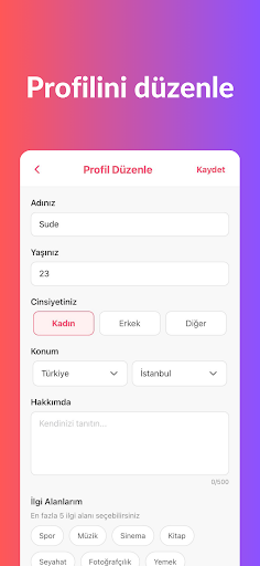 Kalple: Match & Meet Screenshot 3 - AppWisp.com