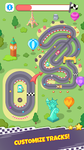 Track racing games for kids!