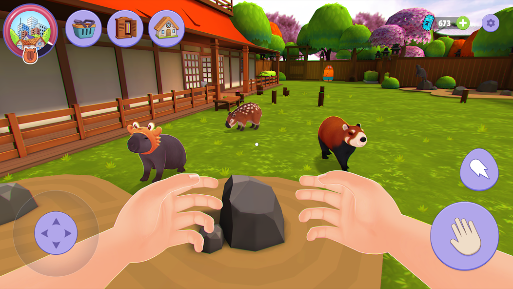 Capybara Simulator: Cute pets 1.0.3.41 APK + Mod (Unlimited money) untuk android