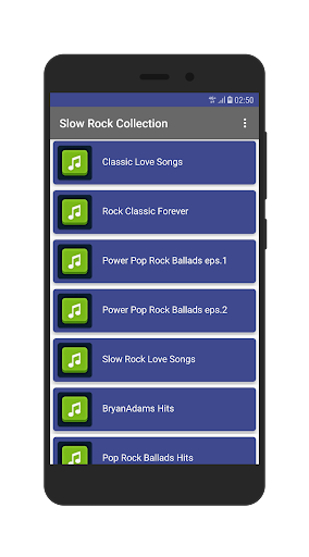 Slow Rock Collection Screen 3