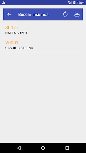 Android application Roble Movil Forestal screenshort