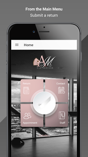 Android application AM Tax Service screenshort