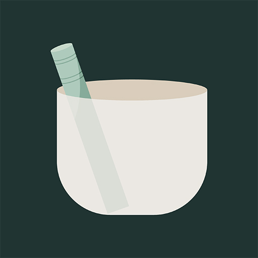 Tibetan Singing Bowls, Crystal logo